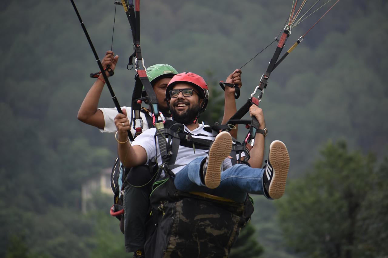 Paragliding adventure Dharamshala